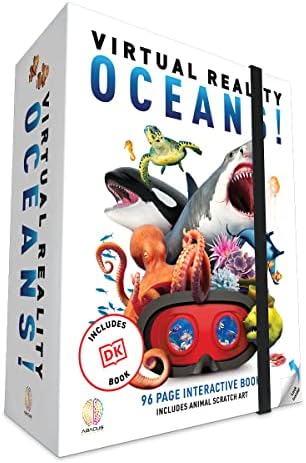Abacus Brands Virtual Reality Oceans! - Illustrated Interactive VR Book and STEM Learning Activity Set