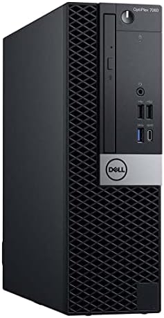 DELL Optiplex 7060 SFF Desktop Computer PC | Intel 8th Gen i7-8700 (6 Core) | 16GB DDR4 Ram 256GB NVMe M.2 SSD | Built-in WiFi & Bluetooth | Windows 11 Pro | Wireless Keyboard & Mouse(Renewed)