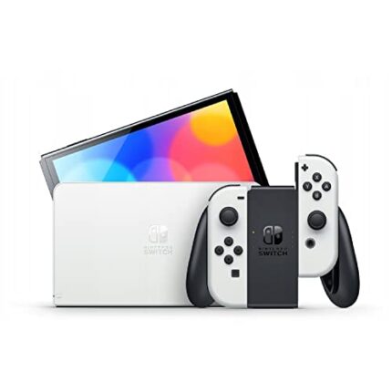 Nintendo Switch (OLED model) w/White Joy-Con (Renewed Premium)