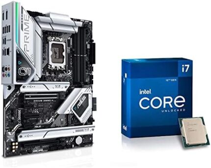 Micro Center Core i7-12700K Alder Lake 12-Core 3.6 GHz Desktop Processor with ASUS Z690 ATX Gaming Motherboard