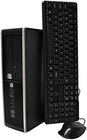 HP Flagship Pro Desktop 2018 Computer, Core I5 Up to 3.6GHz, 8GB, 512GB SSD, WiFi, DVD, DP, VGA, USB 3.0, Windows 10 Pro 64 Bit-Multi Language-English/Spanish/French(CI5) (Renewed)